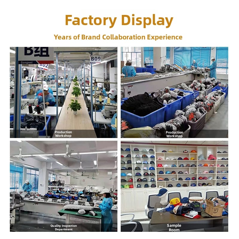Production Process - Custom Hat Manufacturing
